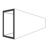 100 x 50 x 4.0 rectangular hollow section S235