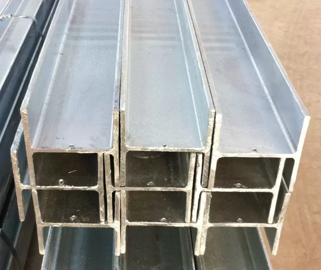 Galvanised stuctural steel