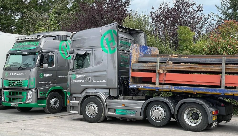 hibernia steel ireland delivery